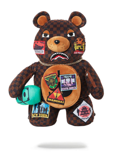 Sprayground GLOBAL MOGUL MONEYBEAR TEDDYBEAR BACKPACK