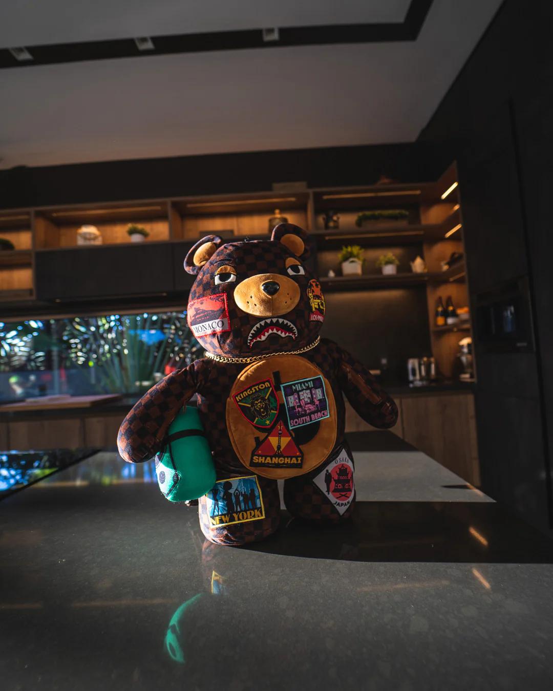 Sprayground GLOBAL MOGUL MONEYBEAR TEDDYBEAR BACKPACK
