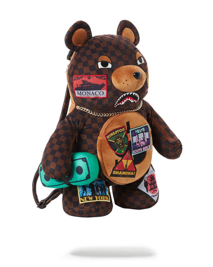 Sprayground GLOBAL MOGUL MONEYBEAR TEDDYBEAR BACKPACK