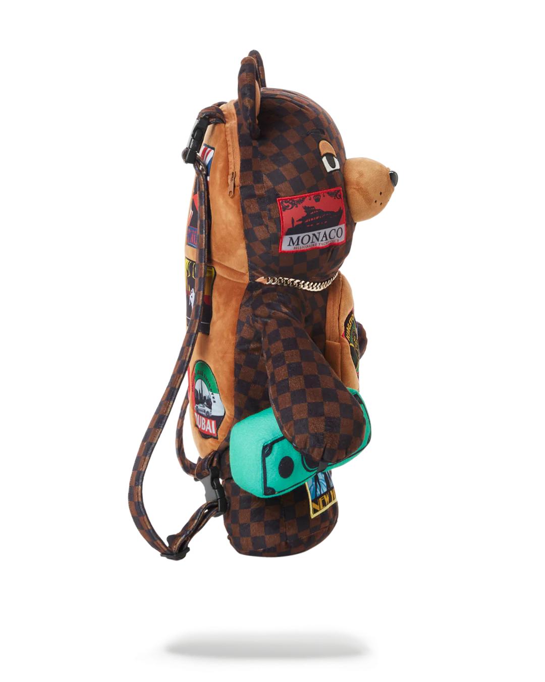 Sprayground GLOBAL MOGUL MONEYBEAR TEDDYBEAR BACKPACK