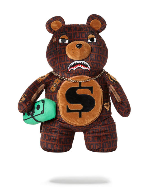 Sprayground OFFENDED MONEYBEAR TEDDYBEAR BACKPACK