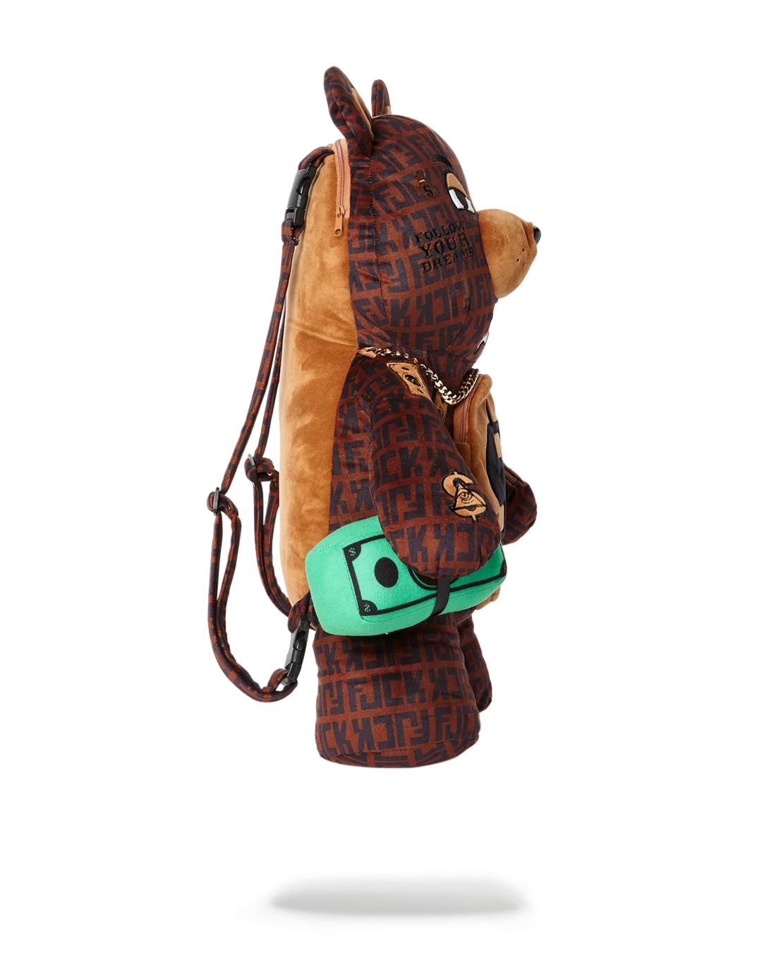Sprayground OFFENDED MONEYBEAR TEDDYBEAR BACKPACK