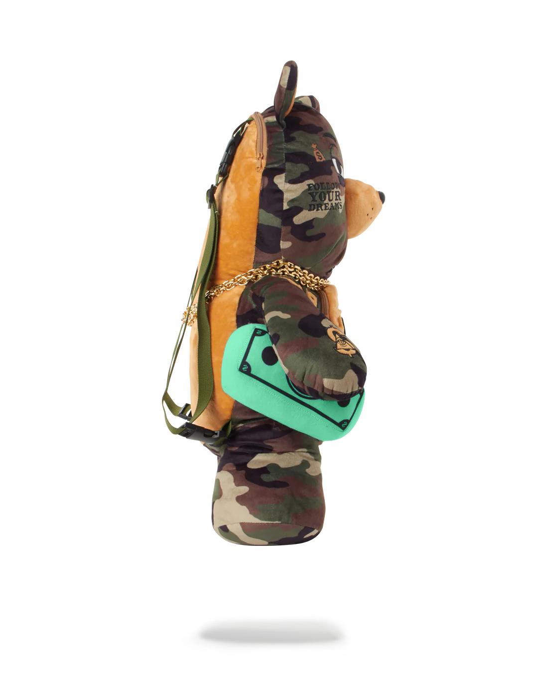 Sprayground MONEYBEAR TEDDY BEAR BACKPACK