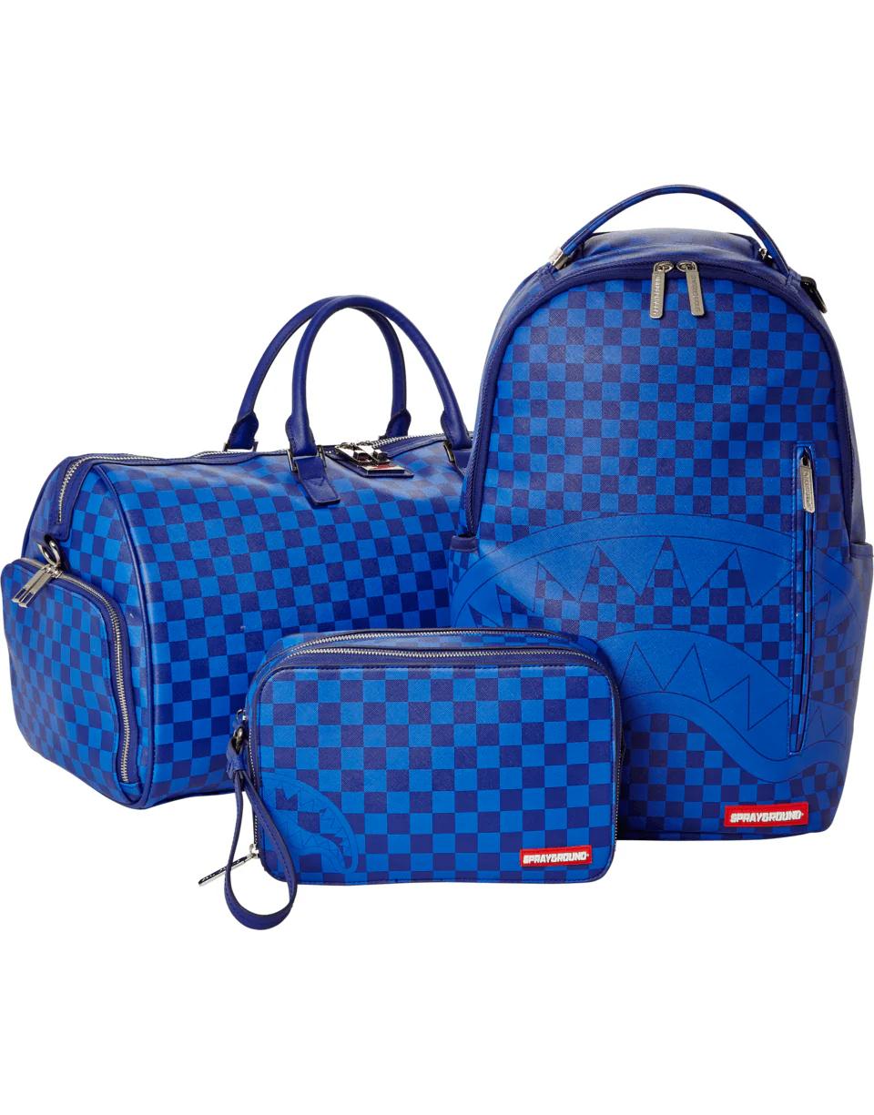 Sprayground SHARK UNIVERSE TOILETRY AKA MONEY BAG