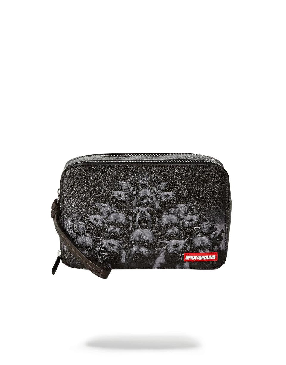 Sprayground PITBULLS TOILETRY AKA MONEY BAG