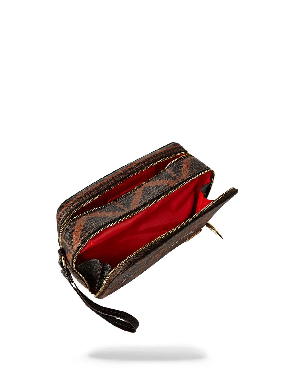 Sprayground LEOPARDS IN PARIS TOILETRY AKA MONEY BAG