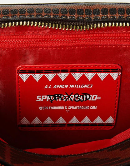 Sprayground LEOPARDS IN PARIS TOILETRY AKA MONEY BAG