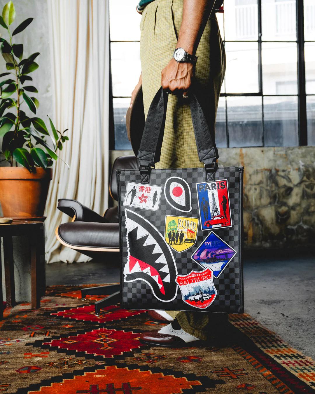 Sprayground GLOBAL MOGUL UNLIMITED MILES LOFT TOTE