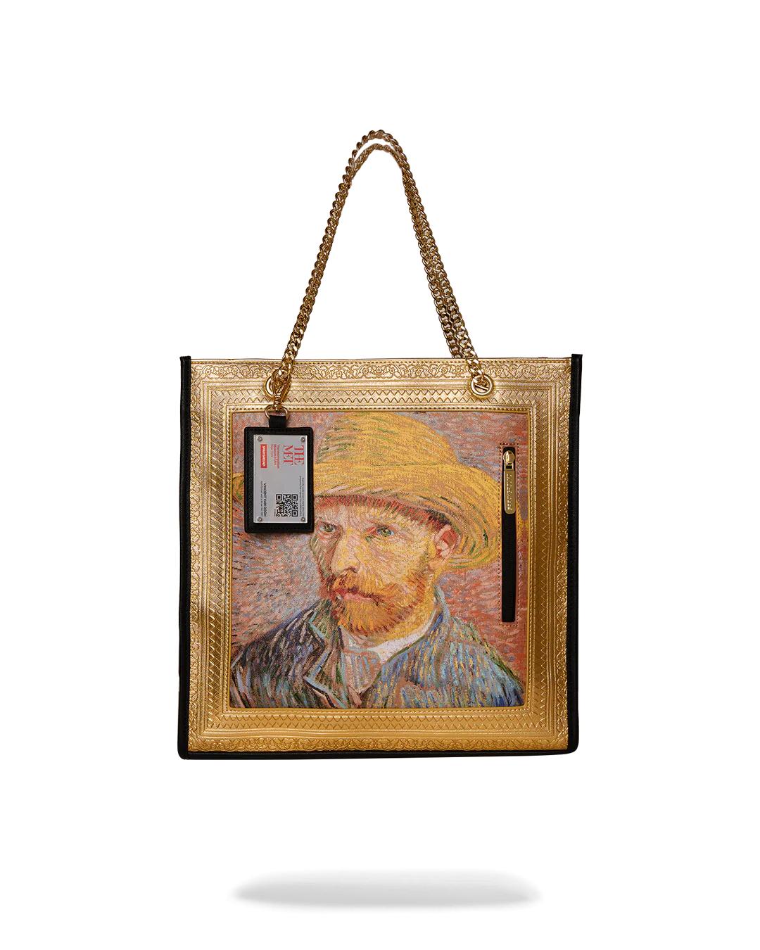 Sprayground THE MET VAN GOGH FRAMED SELF-PORTRAIT TOTE