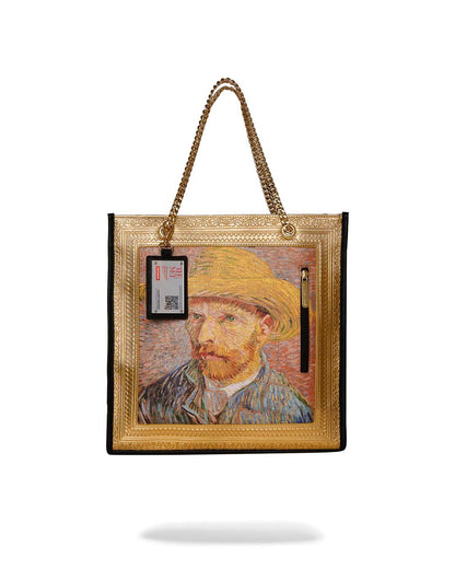 Sprayground THE MET VAN GOGH FRAMED SELF-PORTRAIT TOTE