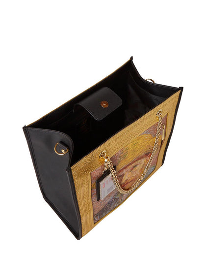 Sprayground THE MET VAN GOGH FRAMED SELF-PORTRAIT TOTE