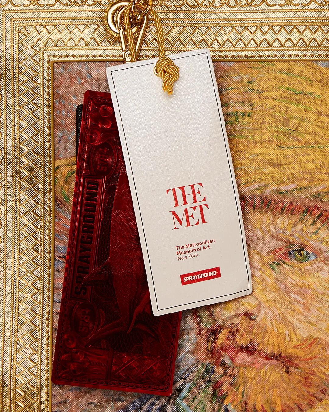 Sprayground THE MET VAN GOGH FRAMED SELF-PORTRAIT TOTE