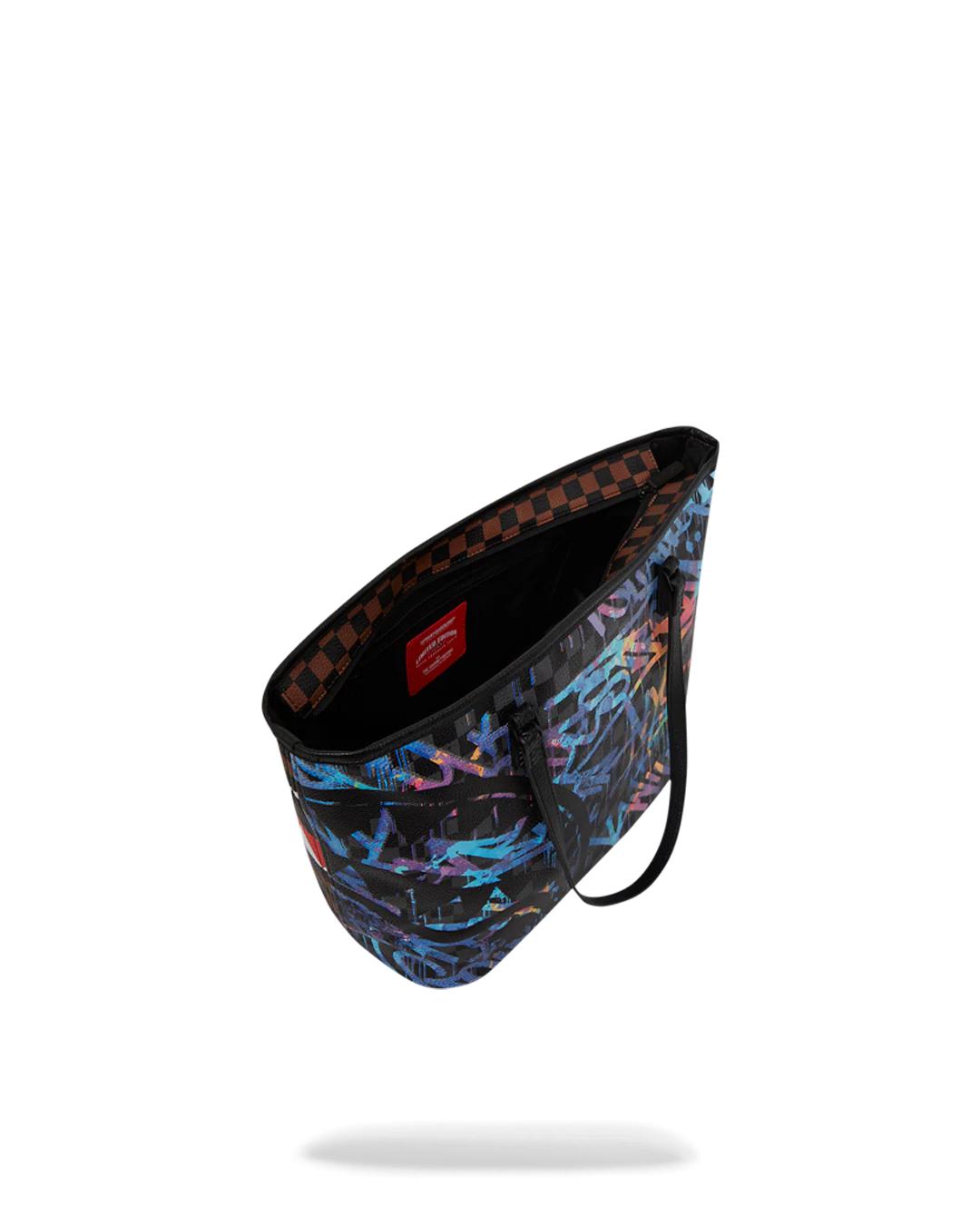 Sprayground GLOW IN THE DARK CITY OF LIGHT TOTE
