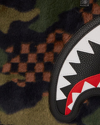 Sprayground BIG SKY FUR SHARK TOTE