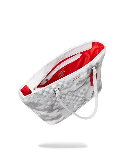 Sprayground 3AM PLUSH SWISS ALPS TOTE