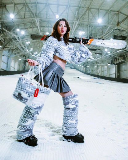Sprayground 3AM PLUSH SWISS ALPS TOTE