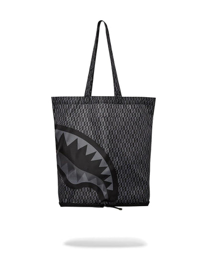 Sprayground SHARKFINITY STEALTH PILOT PACKABLE TOTE