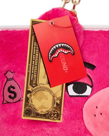 Sprayground PLUSH MONEYBEAR TOTE (PINK)