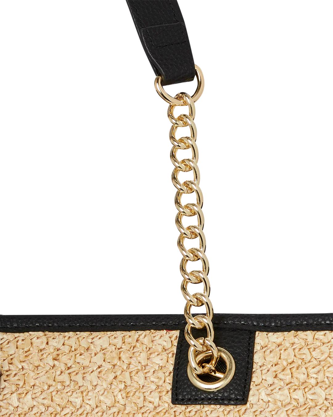 Sprayground RAFFIA PALM TOTE