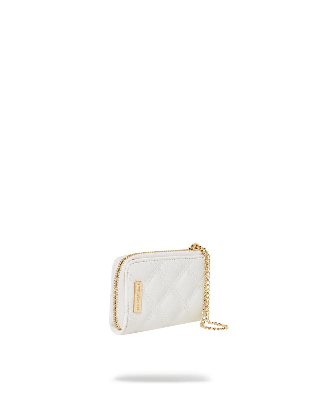 Sprayground RIVIERA LE BLANC GOLD CHAIN SHARK WALLET