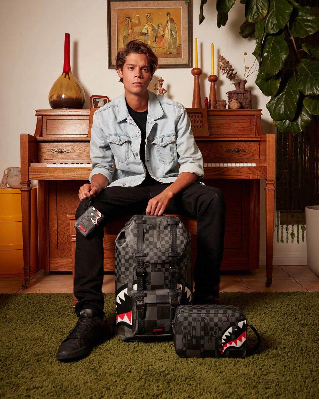 Sprayground XTC GREY SHARKS IN PARIS WALLET