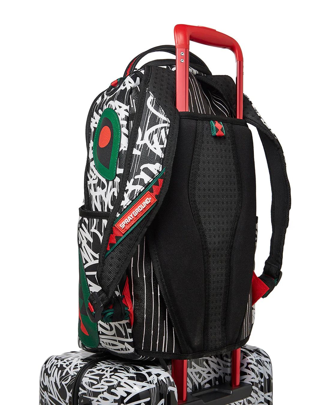 Sprayground NIGHT NIGHT SHARKNAUTICS HARDSHELL CARRY-ON LUGGAGE