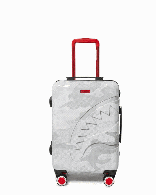 Sprayground 3AM LE BLANC SHARKNAUTICS HARDSHELL CARRY-ON LUGGAGE