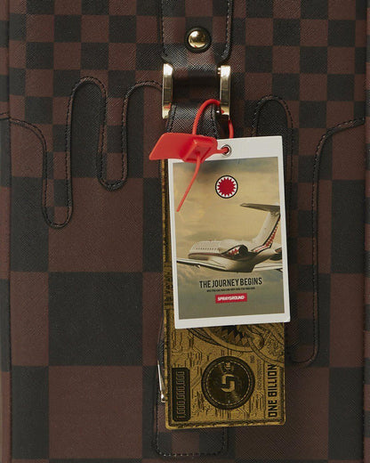 Sprayground XTC SHARKS IN PARIS JETSETTER CARRY-ON LUGGAGE