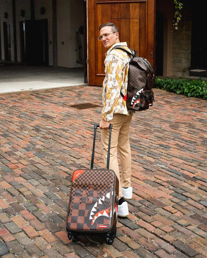 Sprayground XTC SHARKS IN PARIS JETSETTER CARRY-ON LUGGAGE