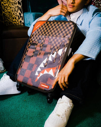 Sprayground XTC SHARKS IN PARIS JETSETTER CARRY-ON LUGGAGE