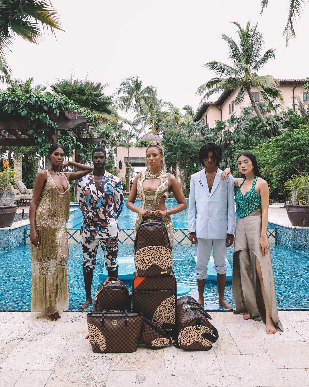 Sprayground A.i.3 THE LEGACY JETSETTER CARRY-ON LUGGAGE