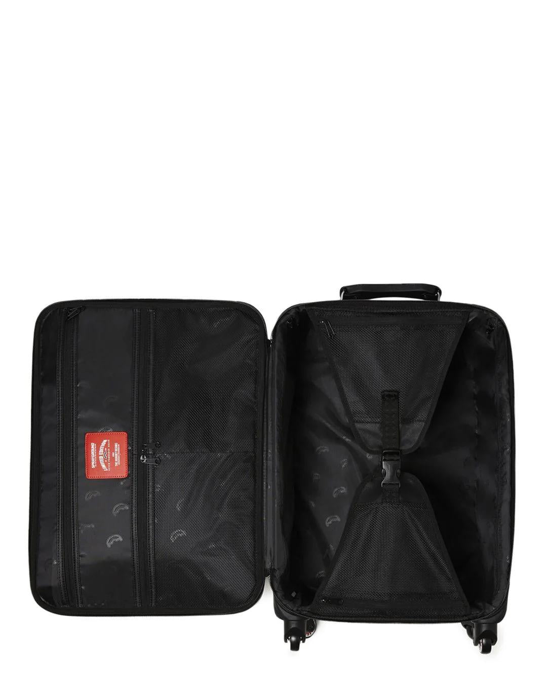 Sprayground 3AM NEVER SLEEP JETSETTER CARRY-ON LUGGAGE