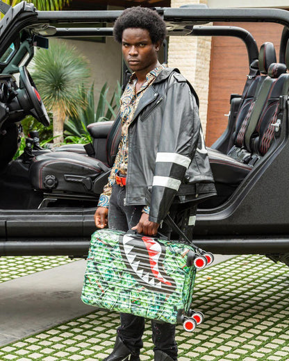 Sprayground MAMA I MADE IT SHARKNAUTICS HARDSHELL CARRY-ON LUGGAGE