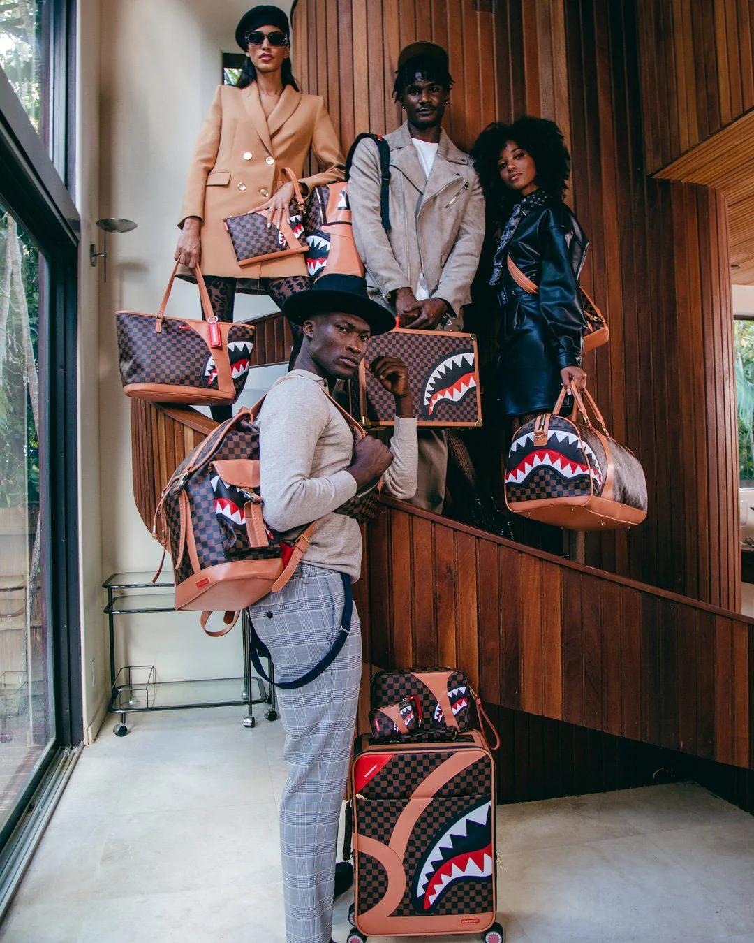Sprayground HENNY AIR TO THE THRONE JETSETTER CARRY-ON LUGGAGE
