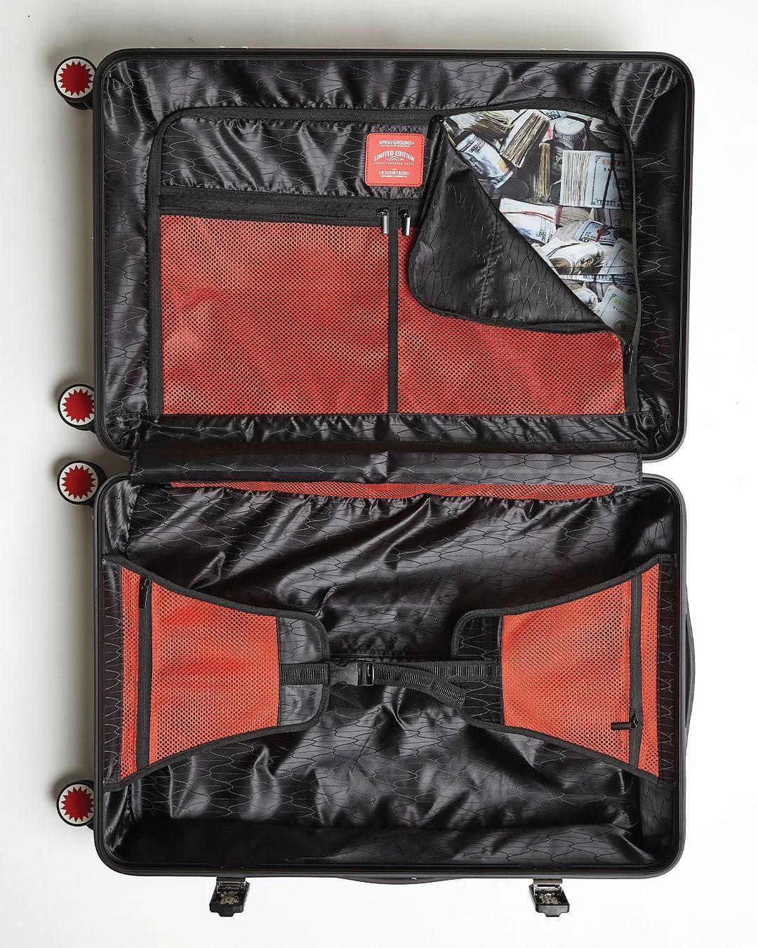 Sprayground JUNGLE PARIS 21.5” CARRY-ON SHARKITECTURE LUGGAGE