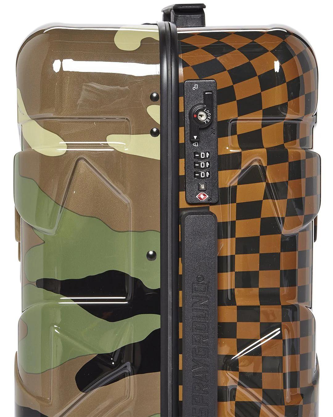 Sprayground JUNGLE PARIS 21.5” CARRY-ON SHARKITECTURE LUGGAGE