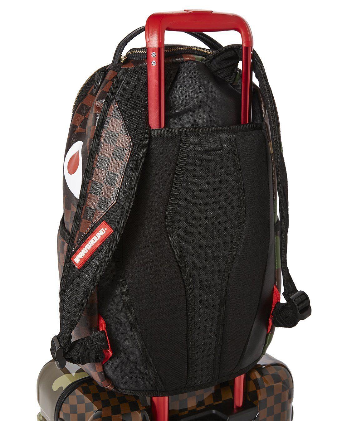 Sprayground JUNGLE PARIS 21.5” CARRY-ON SHARKITECTURE LUGGAGE