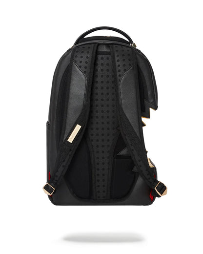 Sprayground A.i.3 SHARK BITE BLACK GOLD BACKPACK (DLXV)