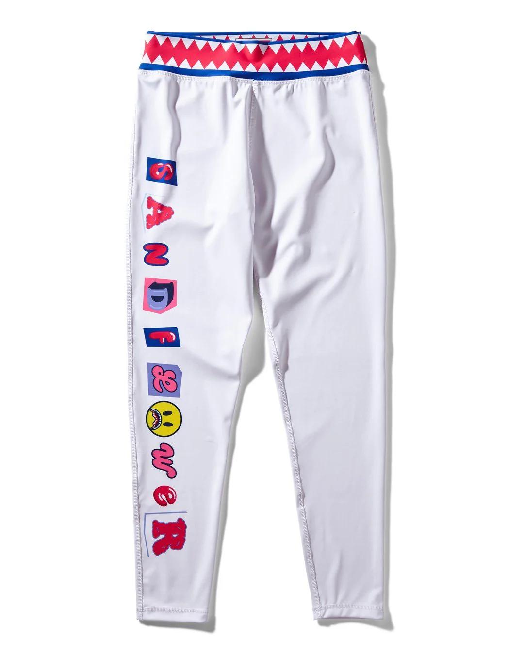 Sprayground YOGA DRIP TIGHTS (WHITE)