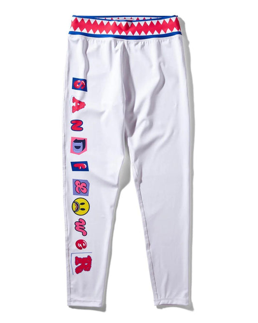 Sprayground YOGA DRIP TIGHTS (WHITE)