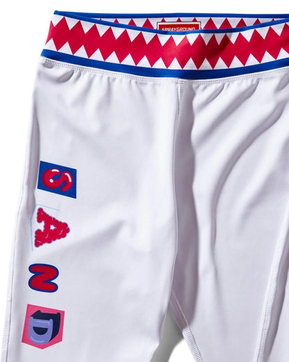 Sprayground YOGA DRIP TIGHTS (WHITE)