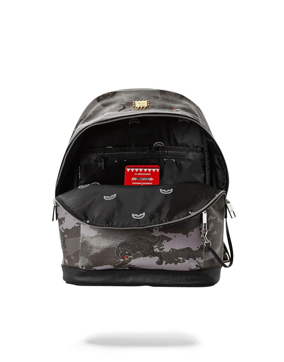 Sprayground BLACK PANTHERA CAMO EMPEROR