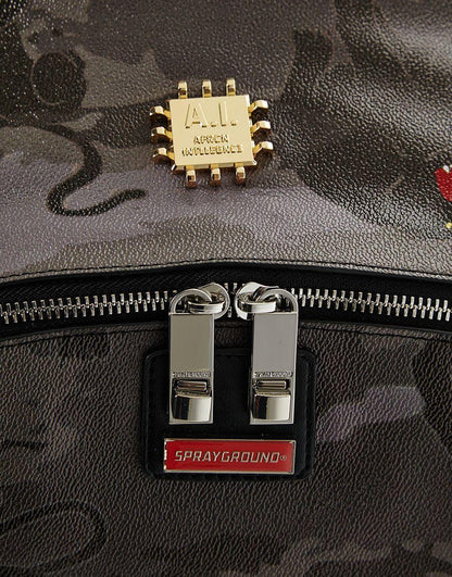 Sprayground BLACK PANTHERA CAMO EMPEROR