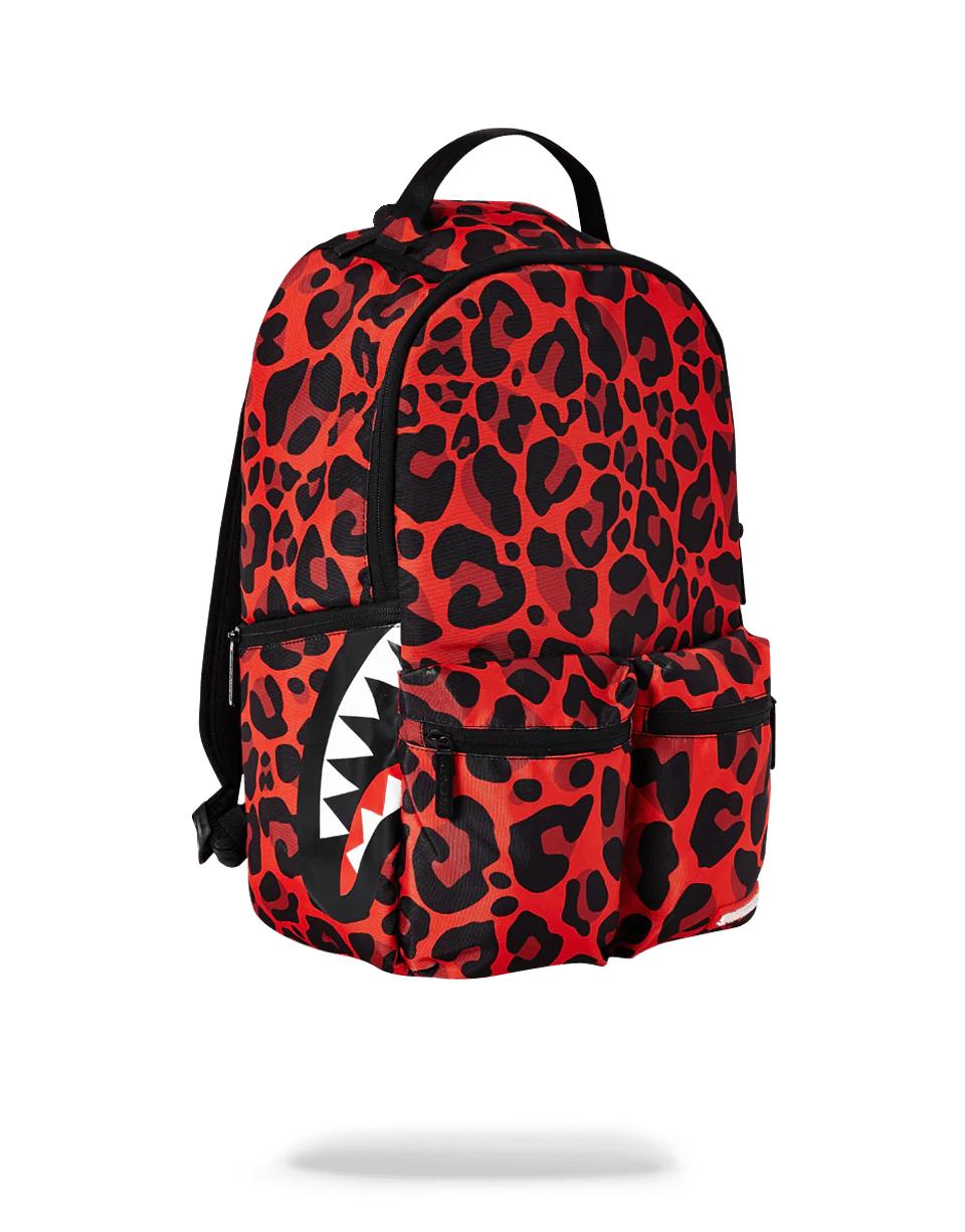 Sprayground RED LEOPARD DOUBLE CARGO