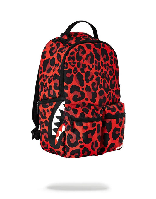 Sprayground RED LEOPARD DOUBLE CARGO