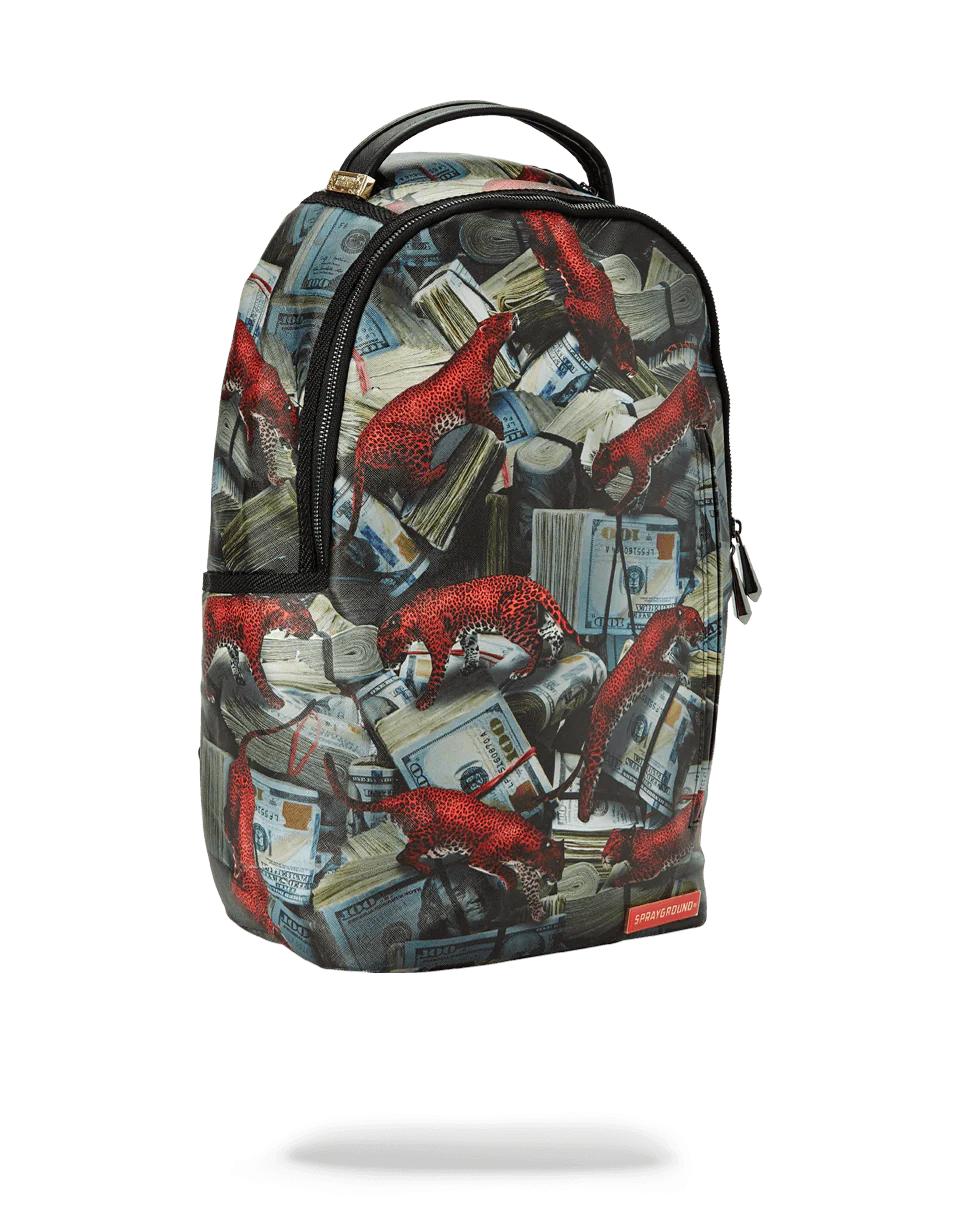 Sprayground RED LEOPARD MONEY