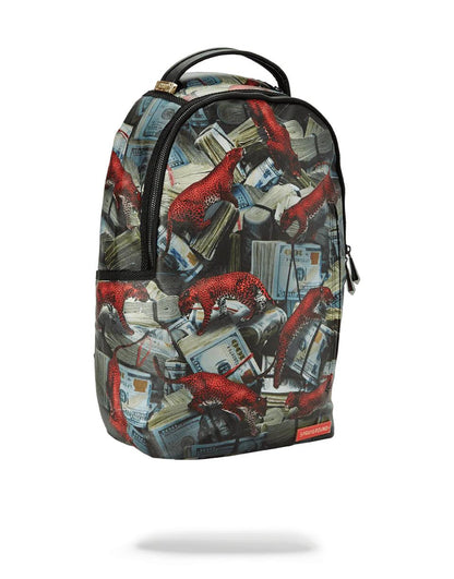 Sprayground RED LEOPARD MONEY