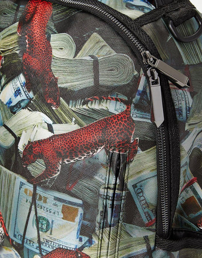 Sprayground RED LEOPARD MONEY
