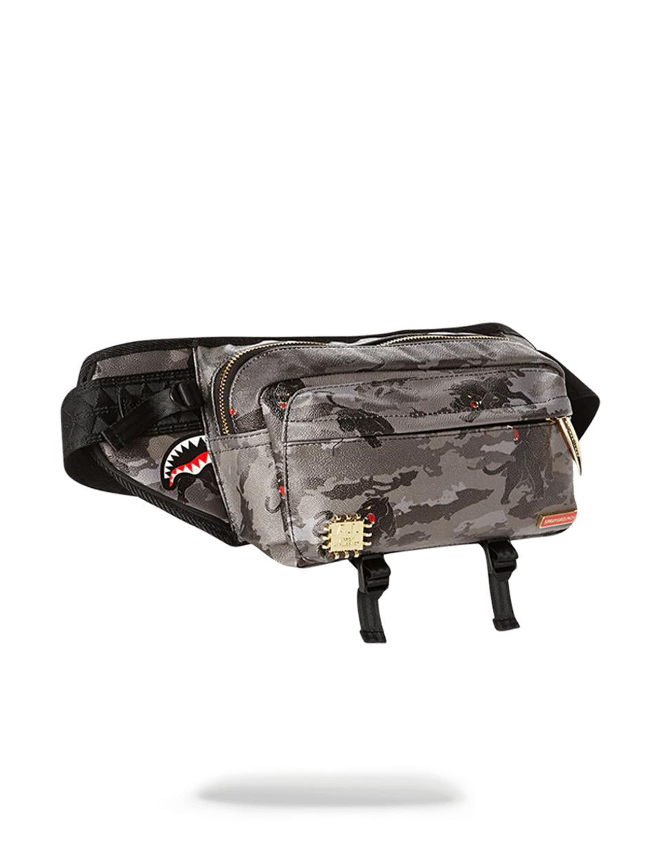 Sprayground BLACK PANTHERA CAMO CROSSBODY