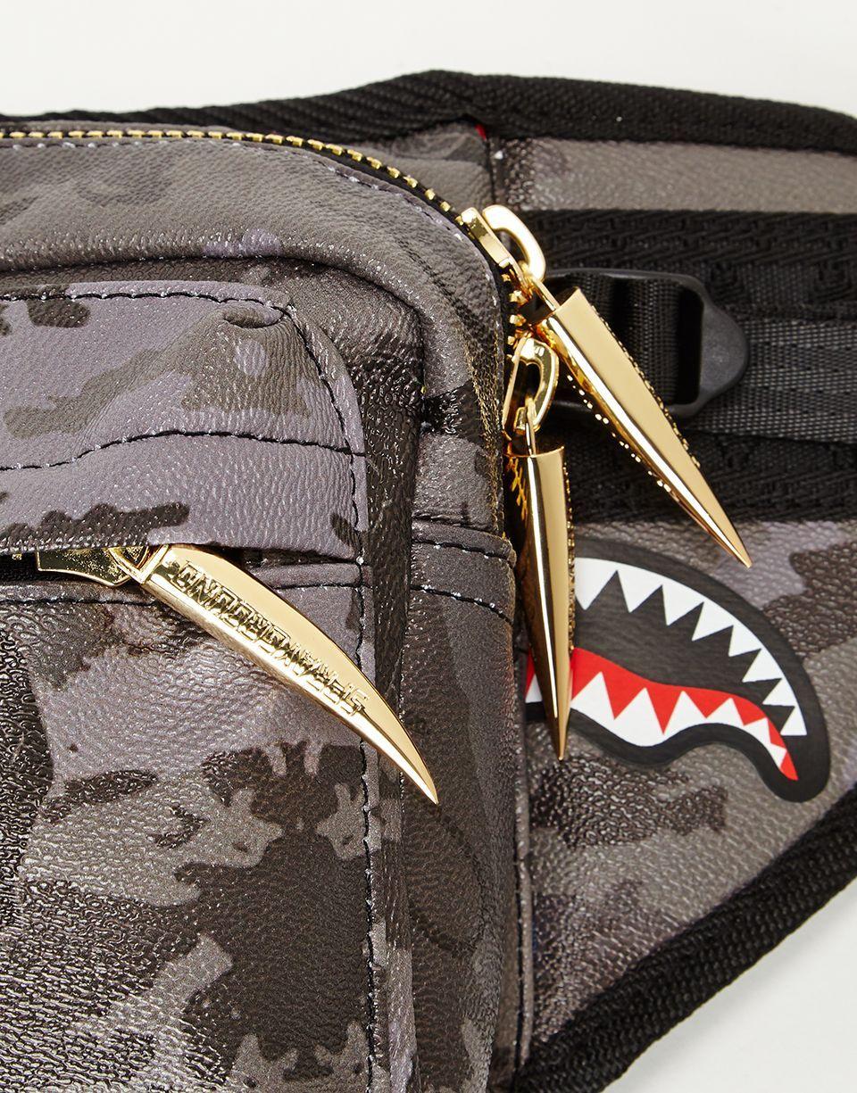 Sprayground BLACK PANTHERA CAMO CROSSBODY